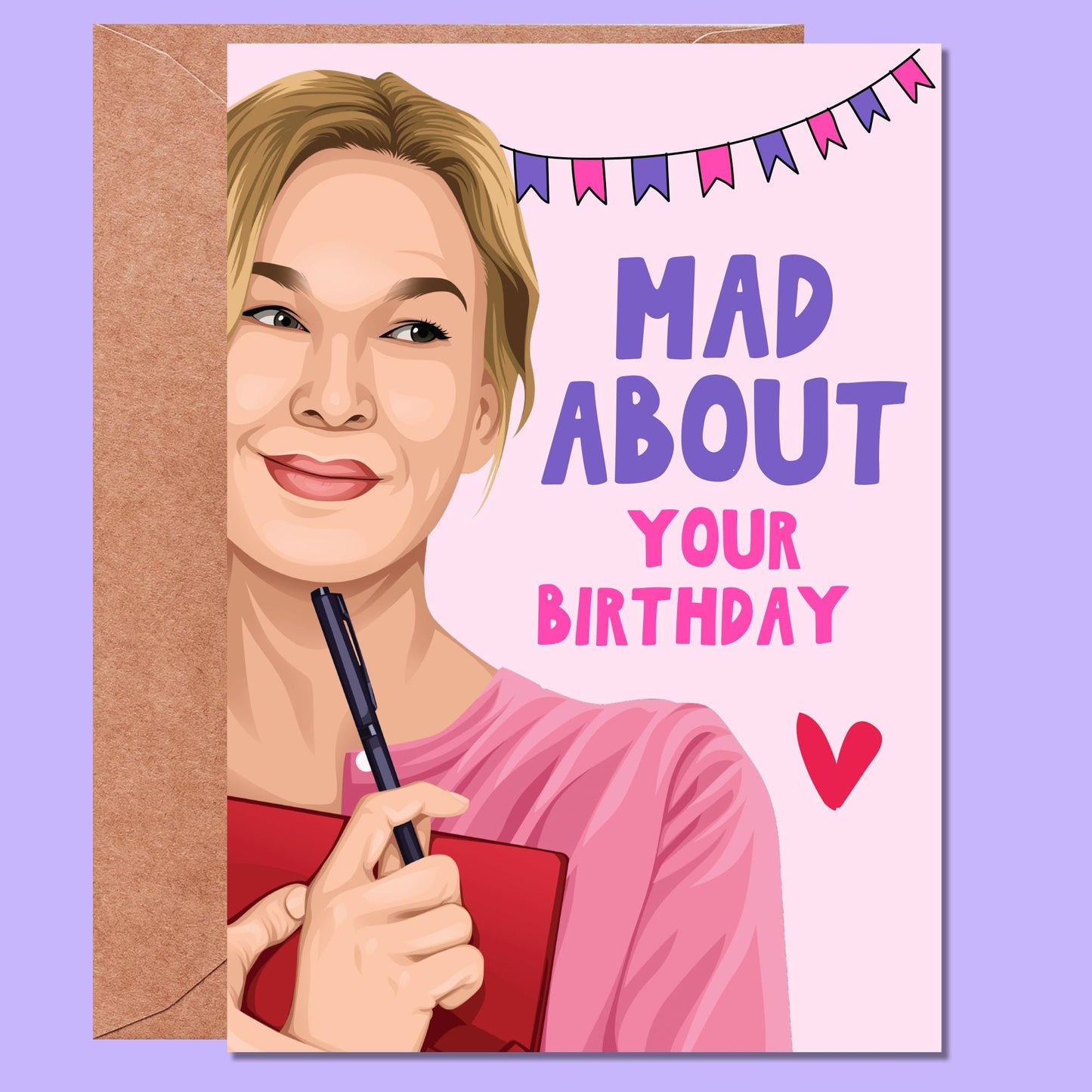 Funny birthday card, Bridget Jo, Birthday Card, Bridget, Birthday Cards for Bestie, Sister, Friend, Mum, Him, for Her, Meme, Film